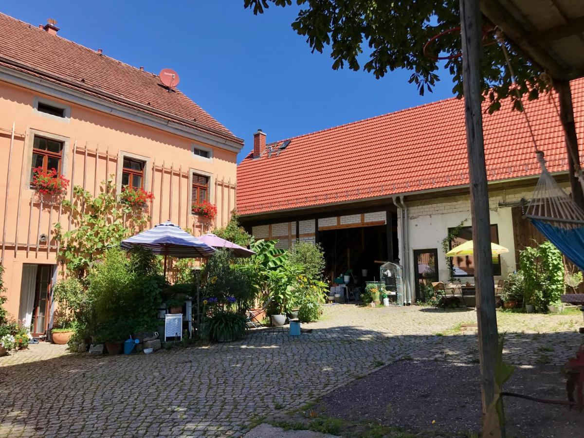 Ferienwohnung Alter Bauernhof Dresden Luaran gambar